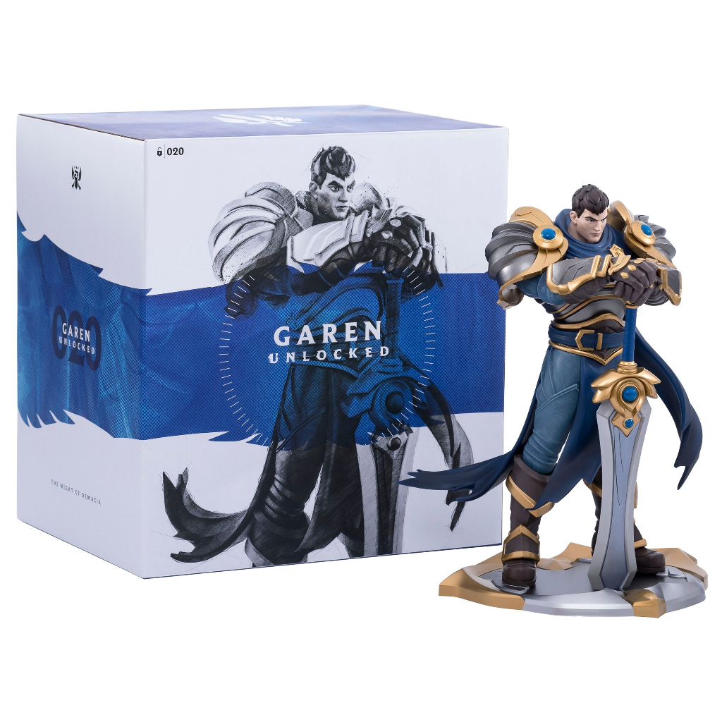 Mô hình LoL Garen 28CM LMHT - GAREN UNLOCKED STATUE  - Figure LMHT Liên Minh Huyền Thoại