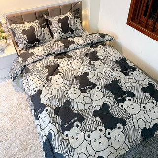 Bộ Chăn chần bông phao 5 món