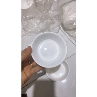 Set 10 bát chấm, đĩa nhựa chấm việt nhật