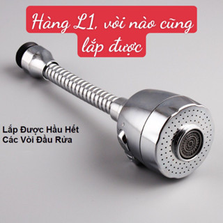 VÒI NƯỚC INOX TĂNG ÁP CAO CẤP XOAY 360 RỬA BÁT TIỆN DỤNG[BUÔN SỈ RẺ]