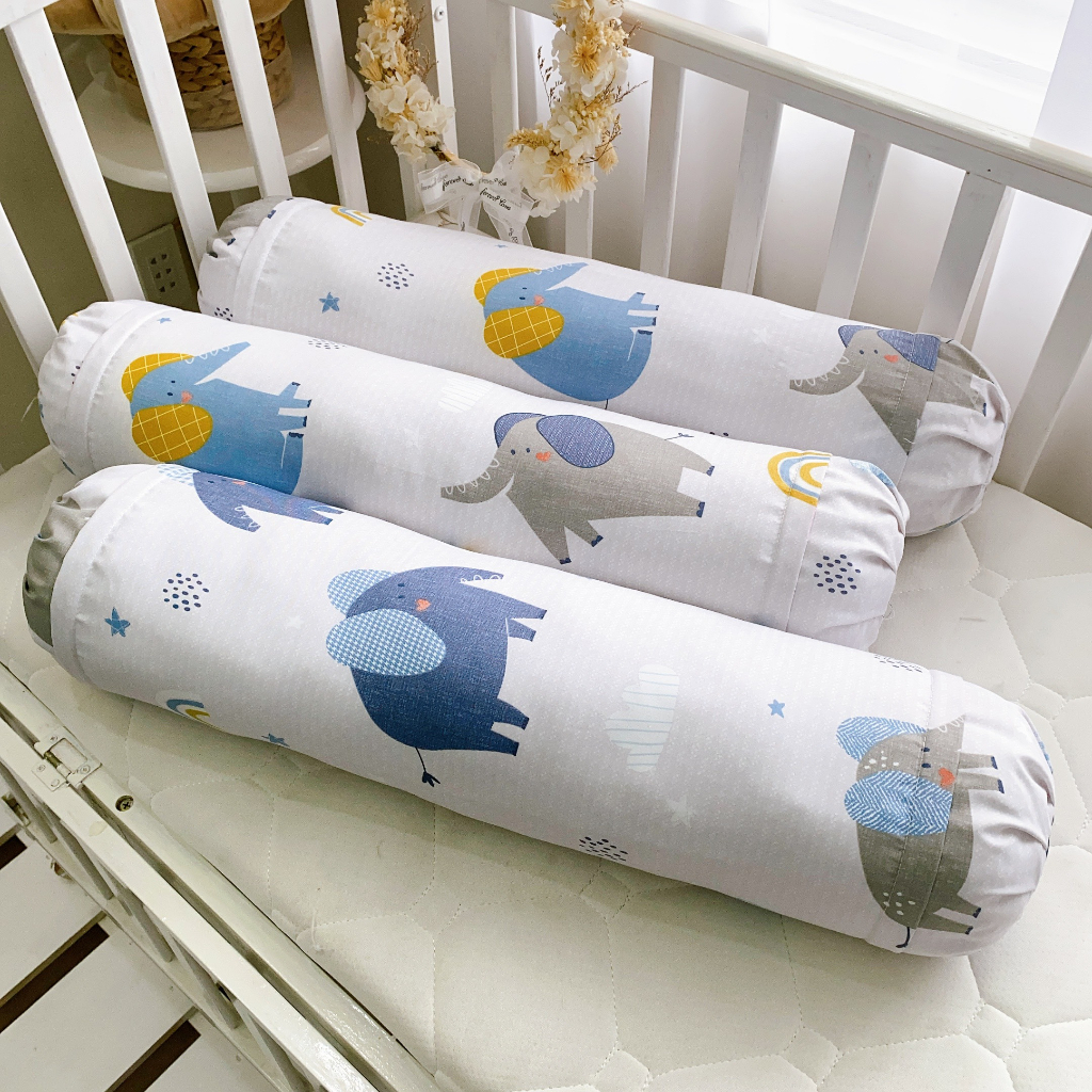 Gối ôm trẻ em Mitu Home vải Tencel 40s ruột gòn lông vũ nhân tạo mềm mịn mát, siêu êm, họa tiết ngộ nghĩnh đáng yêu