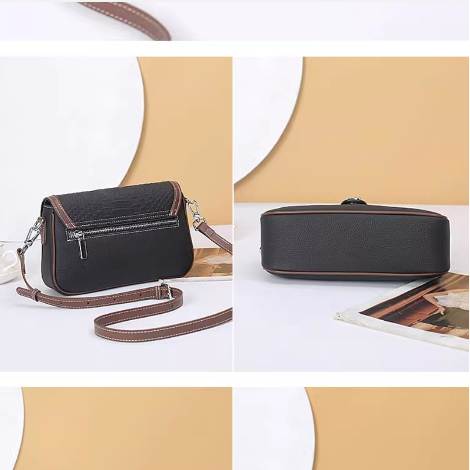 Túi xách đeo chéo đơn giản dễ phối đồ phong cách thời trang hàn quốc