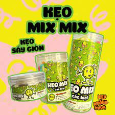  Kẹo MIX MIX sấy giòn - KẸO KHÔNG CHUA ăn vặt siêu ngon KKC 