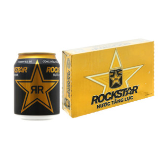 Thùng 24 lon nước tăng lực Rockstar 250ml