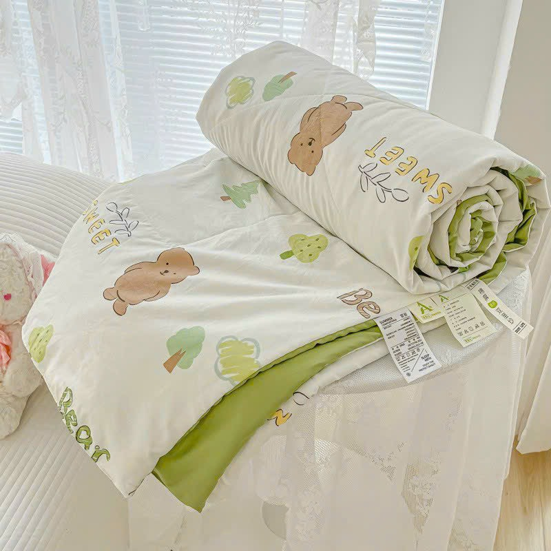 Chăn hè đũi siêu mềm mịn,được chọn màu,kích thước 2mx2m3,mẫu dây lá xanh