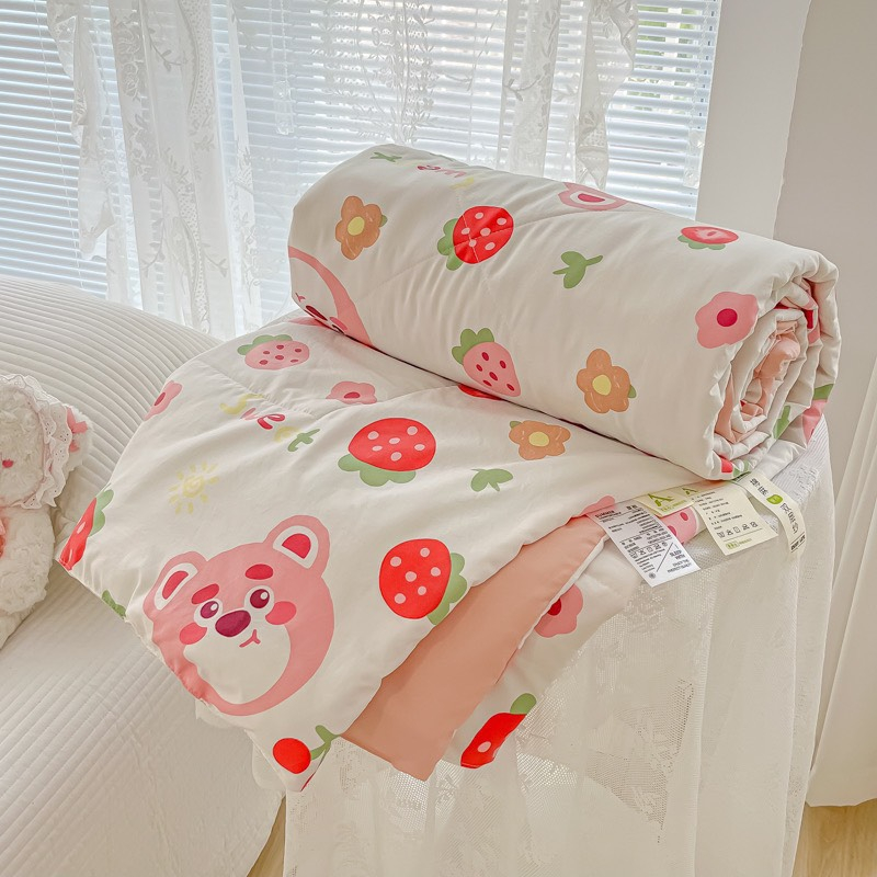 Chăn hè đũi siêu mềm mịn,được chọn màu,kích thước 2mx2m3,mẫu dây lá xanh