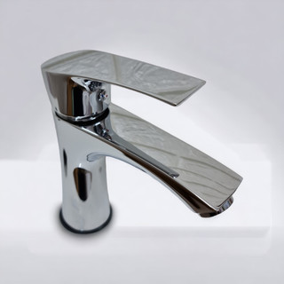Vòi lavabo nóng lạnh thân đồng