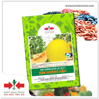 Gói 500 hạt giống dưa lê lai f1 kim hoàng hậu east-west seed