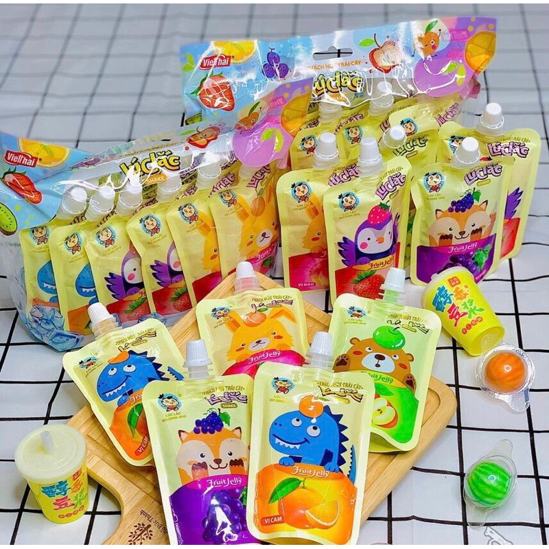 THẠCH HÚT TRÁI CÂY LÚC LẮC VIỆT THÁI