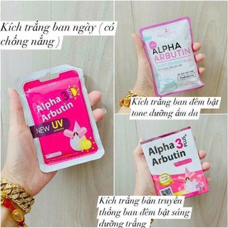 Vỉ kích trắng Alpha Arbutin Thái Lan đủ mẫu
