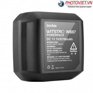 Pin đèn flash godox ad600bm, wb87