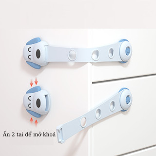  Khoá Ngăn Kéo Khoá Tủ Lạnh An Toàn Cho Bé Hình Cún Con Đáng Yêu Giúp Con Tránh Bị Kẹp Tay 