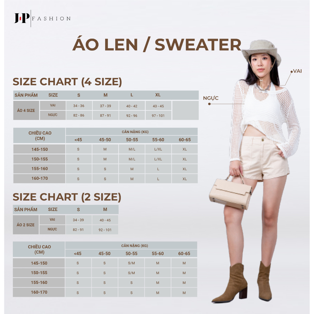Áo len ngắn tay J-P Fashion 10304243
