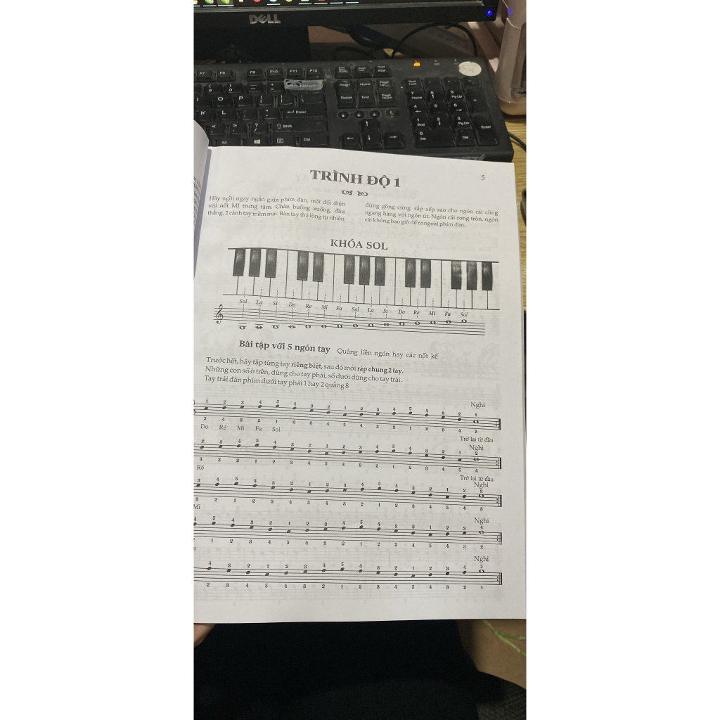 Sách - Phương Pháp Học Đàn Piano Vỡ Lòng Methode Rose