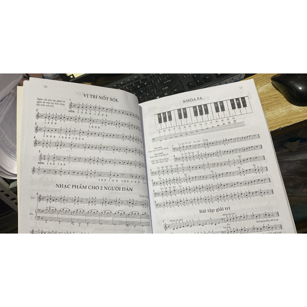 Sách - Phương Pháp Học Đàn Piano Vỡ Lòng Methode Rose