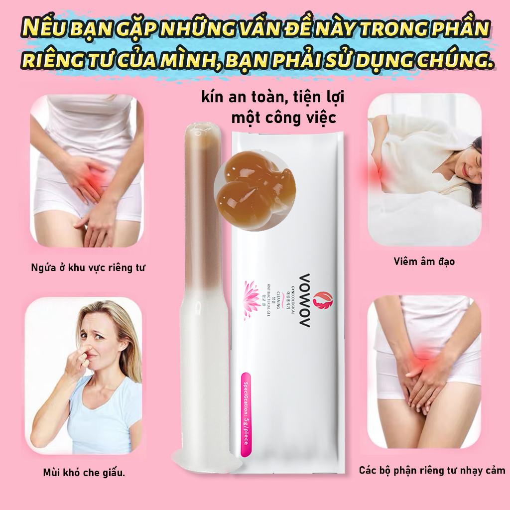mua 5 tặng 2 Gel Inner vệ sinh phụ nữ thế hệ mới Hàn Quốc đũa thần_Se khít,dung dịch vệ sinh phụ nữ COD