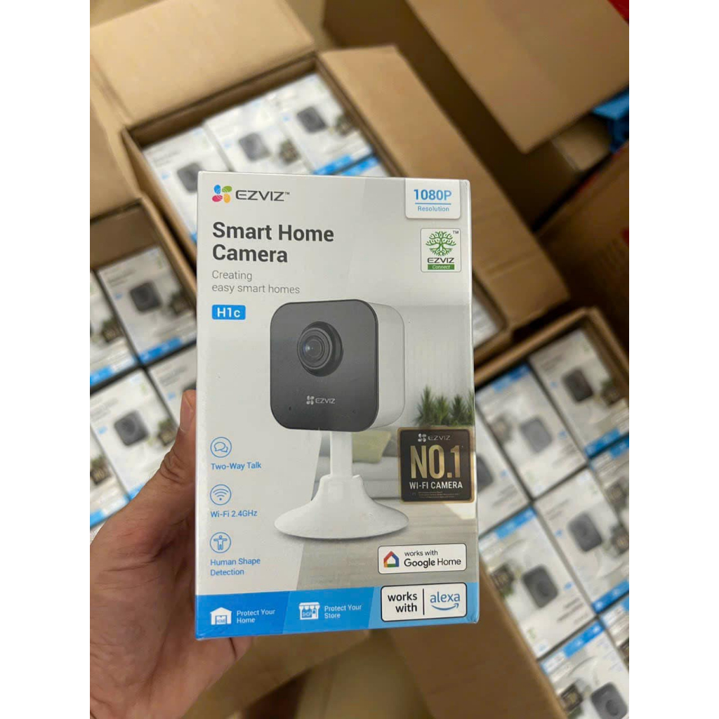 Camera EZVIZ H1C 1080P H265, đàm thoại 2 chiều,2mp hàng chính hãng