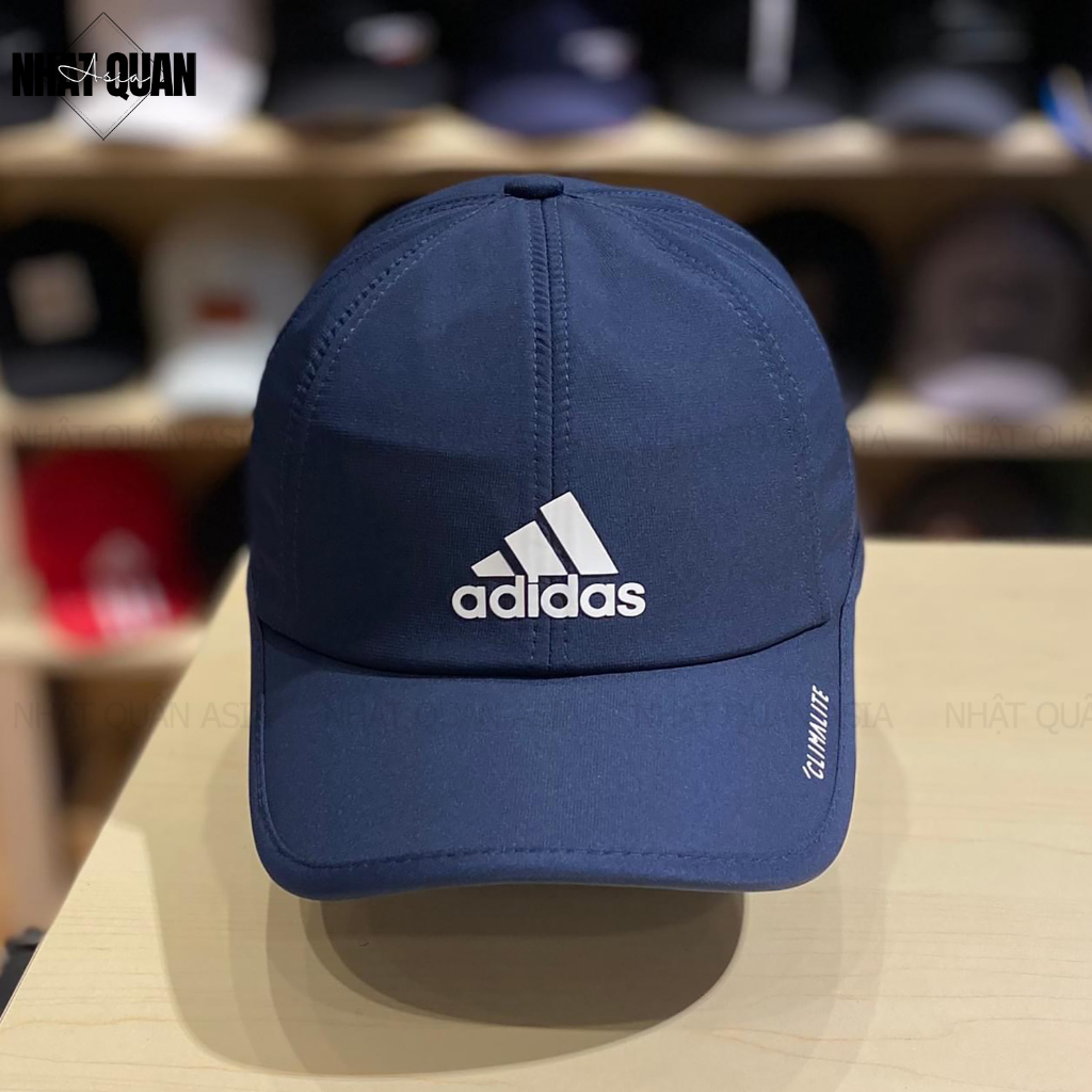Mũ lưỡi trai Adidas dù thể thao Climalite quai dán xịn xò - Nhật Quân Asia nhatquanasia