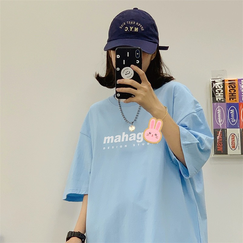 Pass Áo Thun Mahagrid Baby Blue Brand Hàn Hàng Xuất Dư