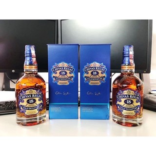 Vỏ chai rượu ngoại chivass 18 full box,