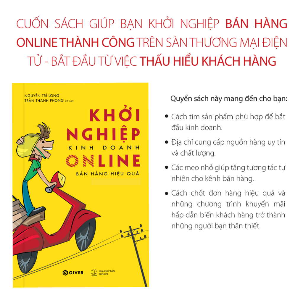 Sách - Khởi Nghiệp Kinh Doanh Online - Bán Hàng Hiệu Quả Trên Facebook