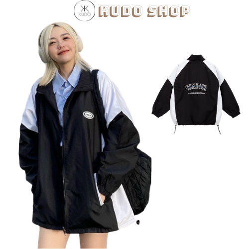 Áo khoác gió nam nữ Cinder 2 lớp dày dặn, Áo khoác đa năng chống gió chống bụi Kudoshop