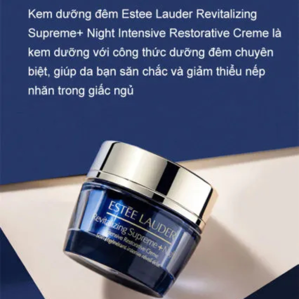 Kem Dưỡng Da Ban Đêm Estee Lauder Revitalizing Supreme+ Night Creme Chống Lão Hóa Phục Hồi Chuyên Sâu - BELIPS