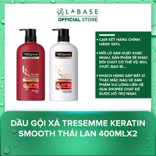 Dầu gội xả tresemme keratin smooth thái lan 400mlx2