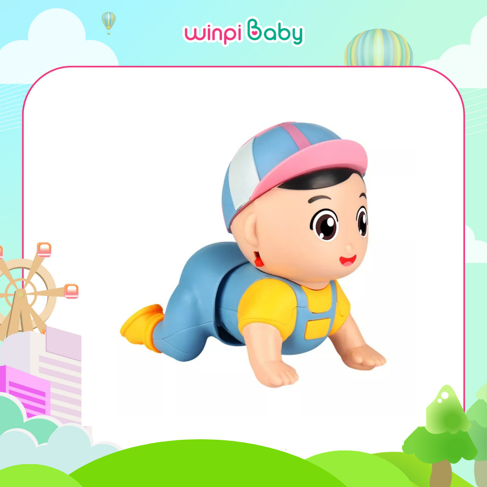 Đồ chơi em bé tập bò cho bé yêu -  Giúp bé tập bò có phát nhạc