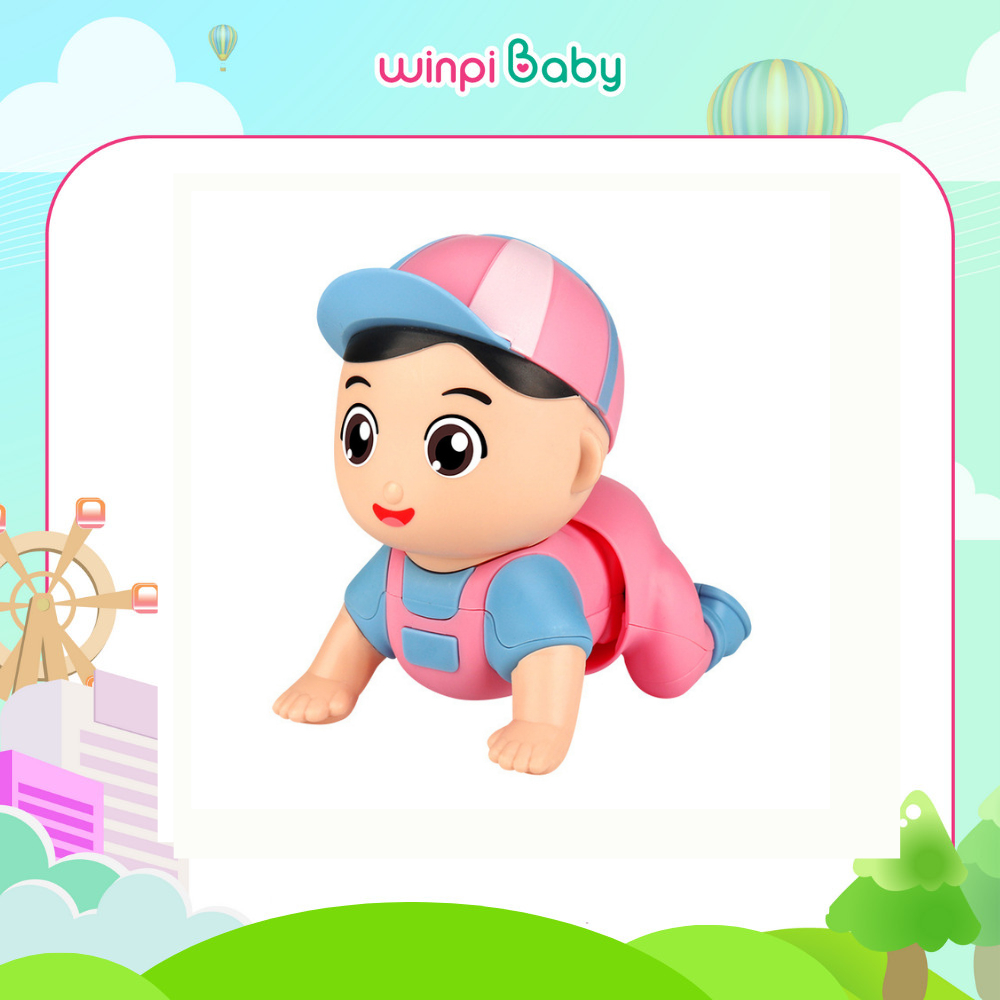 Đồ chơi em bé tập bò cho bé yêu -  Giúp bé tập bò có phát nhạc