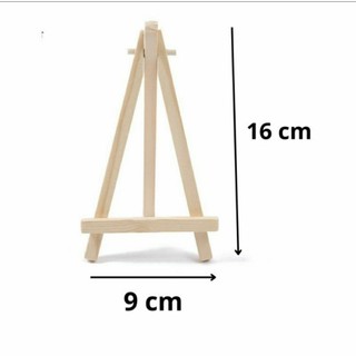 Giá đỡ gỗ đa năng 8 x 15cm -Dành cho tranh 20x20cm , giá trưng bày - giá vẽ - giá đỡ tranh, ảnh - giá đỡ Premium