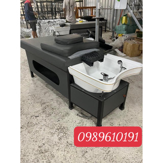 Giường 2in1 gội đầu dưỡng sinh bồn tai thỏ, giường gội đầu massage chuyên dùng trong spa [Thiết bị spa 8686]