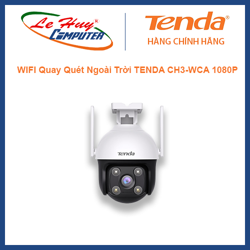 Camera WIFI Quay Quét Ngoài Trời TENDA CH3-WCA 1080P