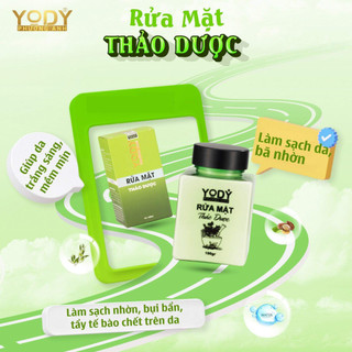 [MẪU MỚI] Bột rửa mặt Yody White Phương Anh - Rửa mặt thảo dược Phương Anh