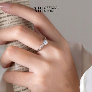 Nhẫn bạc 925 cho nữ freesize Julia-Aura Silver-N51