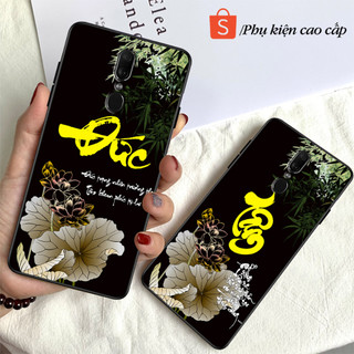 Ốp lưng Oppo F11 - F11 Pro - Ốp Oppo in hình chữ thư pháp Tâm an, Phúc, Đức mới nhất - Chất liệu TPU