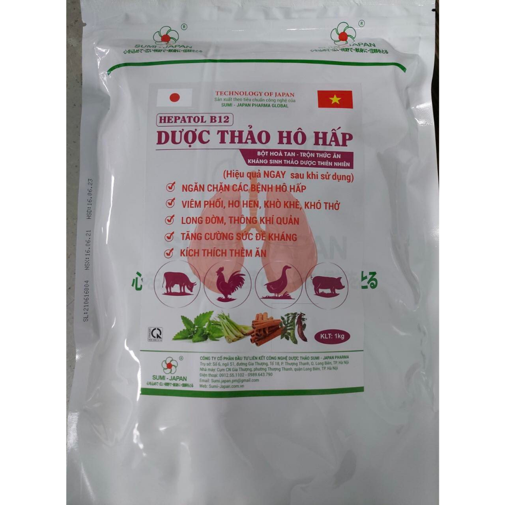 Dược thảo hô hấp 100g