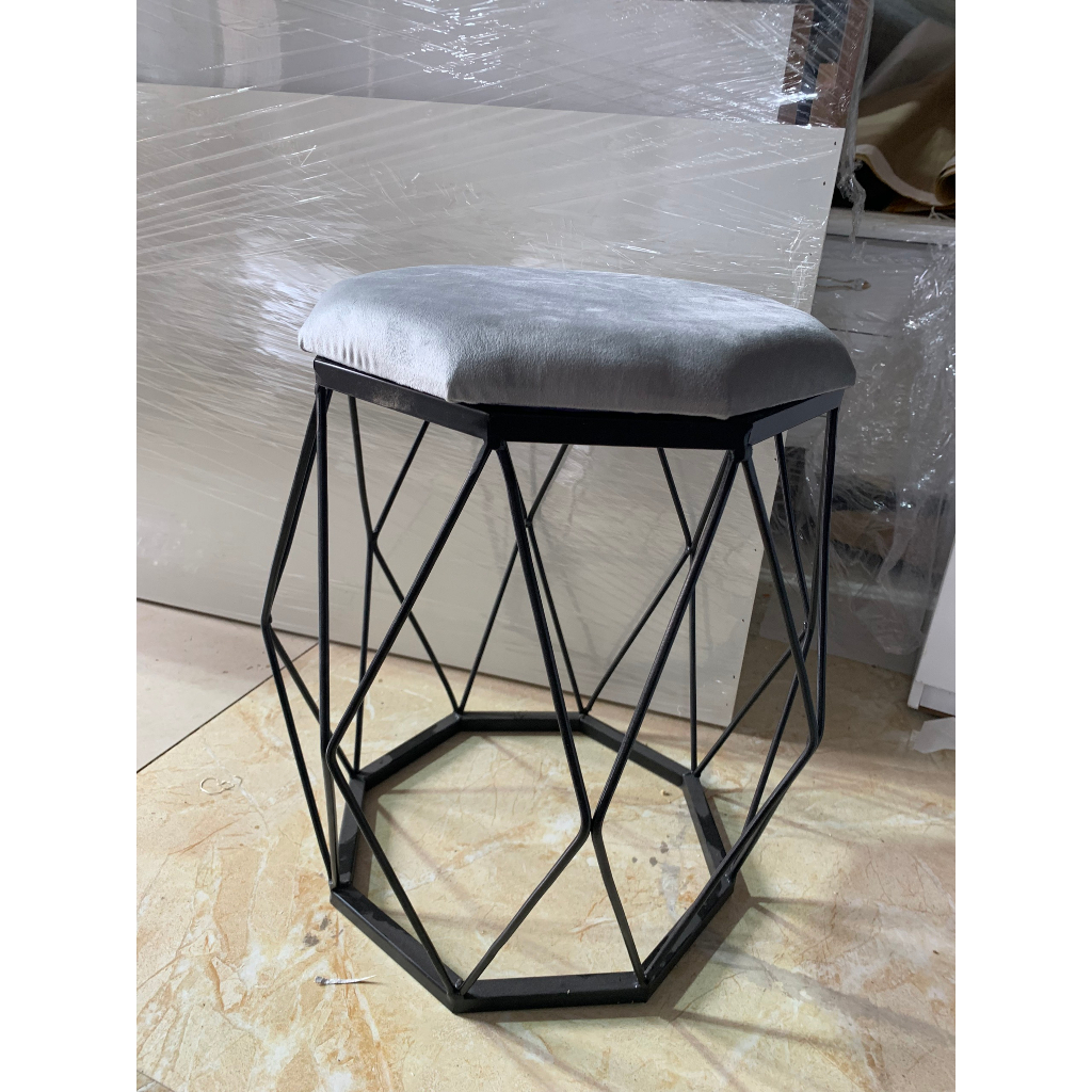 Ghế đôn kim cương ghế bàn trang điểm đẹp