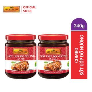 Xốt ướp đồ nướng xá xíu Lee Kum Kee Charsiu Sauce 240g (Combo 2 hủ thủy tinh)