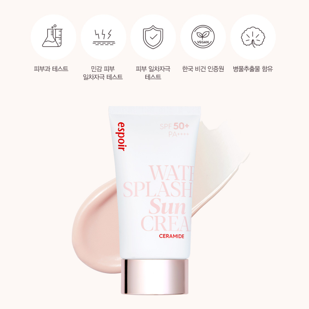 [Hàng tặng không bán] Kem Chống Nắng Dưỡng Ẩm ESPOIR WATER SPLASH SUN CREAM CERAMIDE SPF50+ PA++++ 20ml