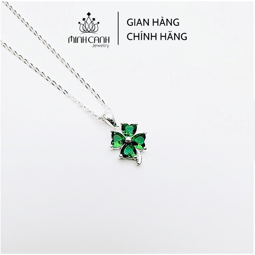 Dây Chuyền Cỏ 4 Lá Bạc Nhiều Màu - Minh Canh Jewelry