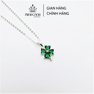 Dây Chuyền Cỏ 4 Lá Bạc Nhiều Màu - Minh Canh Jewelry