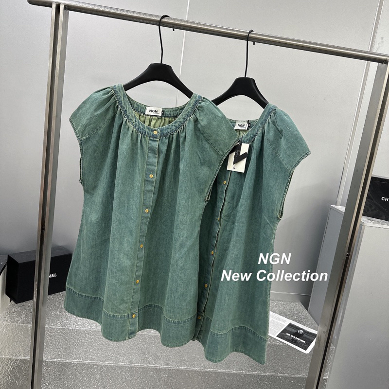 Váy bò xuông siêu xinh Kim Anh Bùi