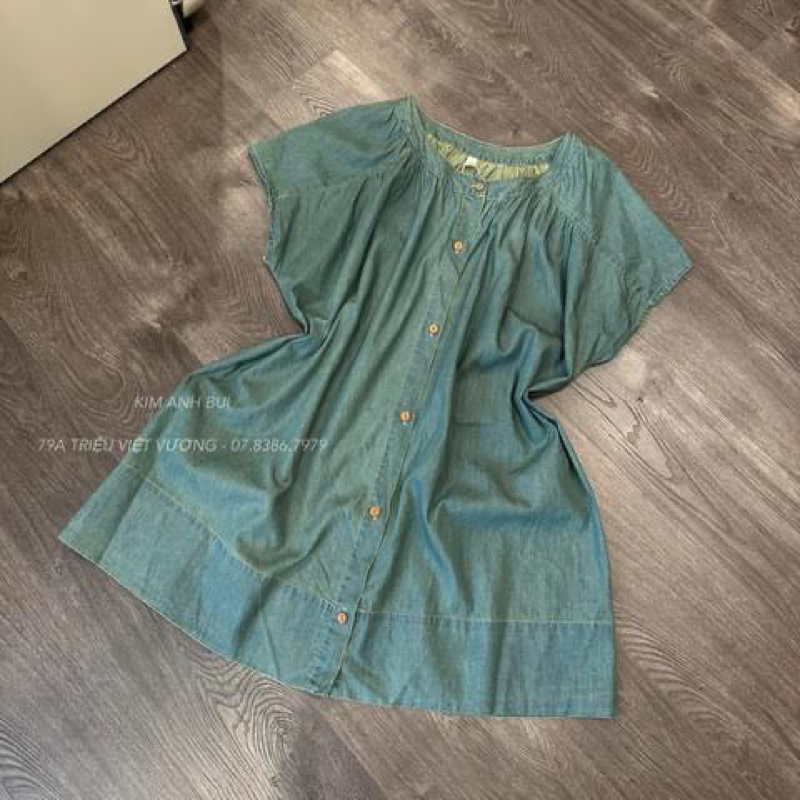 Váy bò xuông siêu xinh Kim Anh Bùi