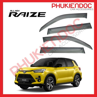 Bộ vè che mưa toyota raize 2021 - 2023 nhập khẩu