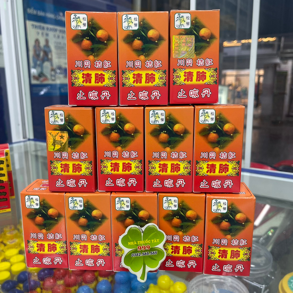 Viên uống Ho trái quýt Malaysia  chính hãng Tem nai vàng