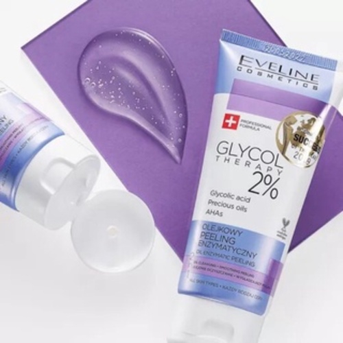 Gel tẩy da chết Eveline Glycol Therapy 2% 2 tác động 100ML