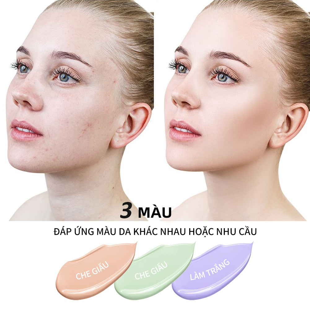 [NHẬP KHẨU] Kem Lót Trang Điểm Kiềm Dầu, Nâng Tông Tự Nhiên, Che Khuyết Điểm ZEESEA Multi-Effect Makeup Primer 30g