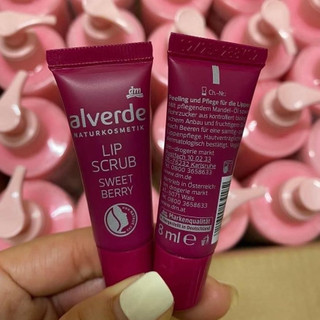 Tẩy da chết môi alverde sugar lip scrub 8ml