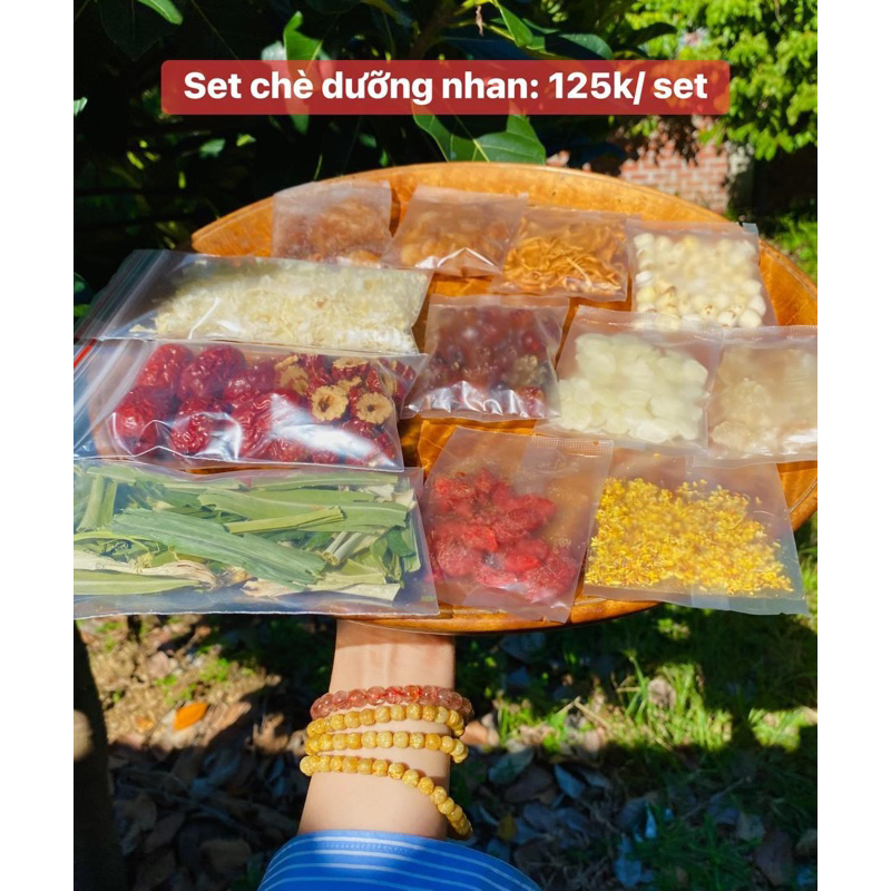 set chè dưỡng nhan
